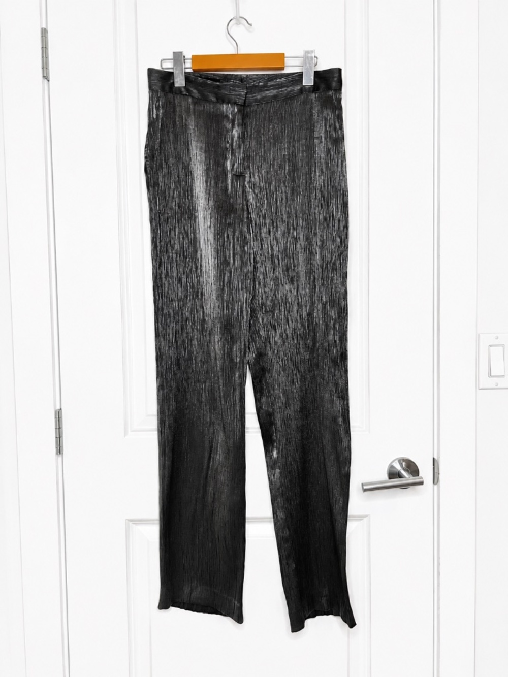 Zara Textured Black Pants – Size Small